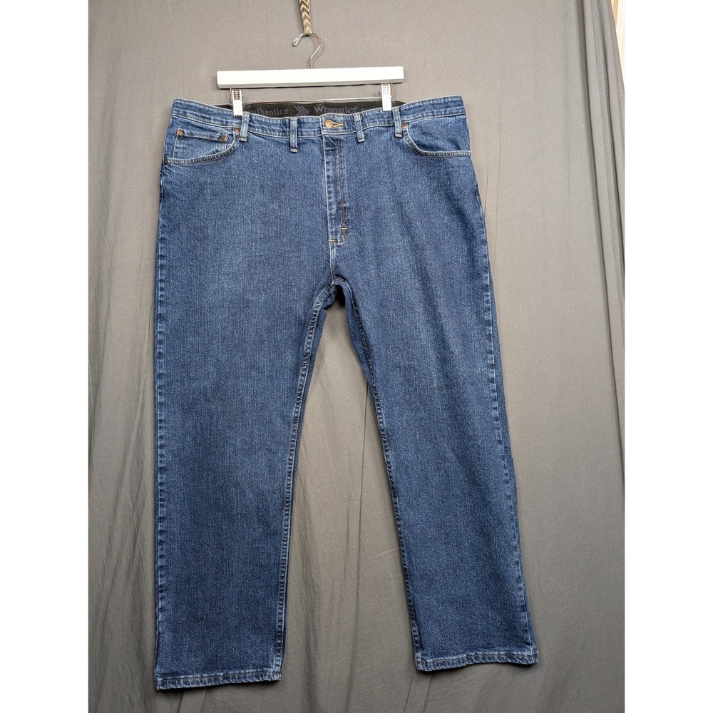 Wrangler Men's Jeans Straight‎ Leg Dark Wash Denim Size 44 X 29